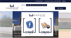 Desktop Screenshot of majesticimobiliaria.com